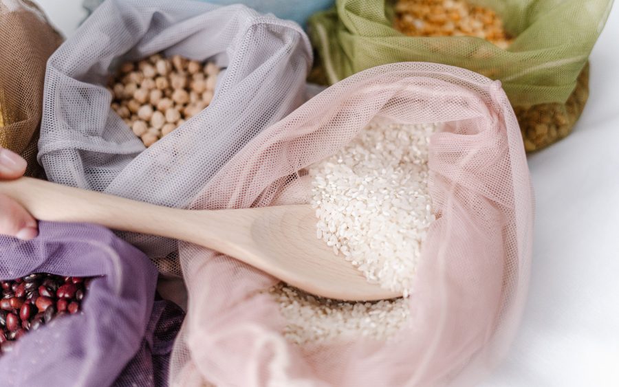 Rice, flour and sugar