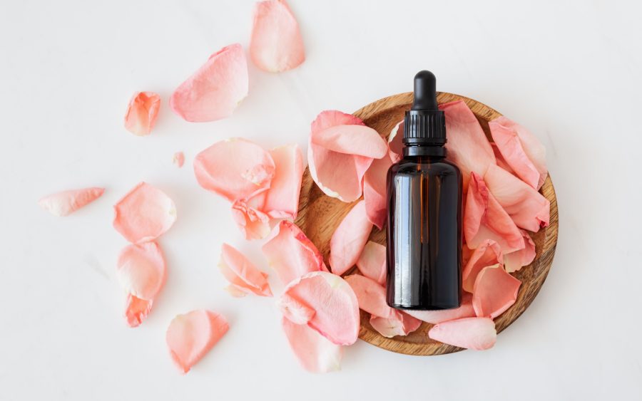 Rose and sandalwood attar, 12 ml