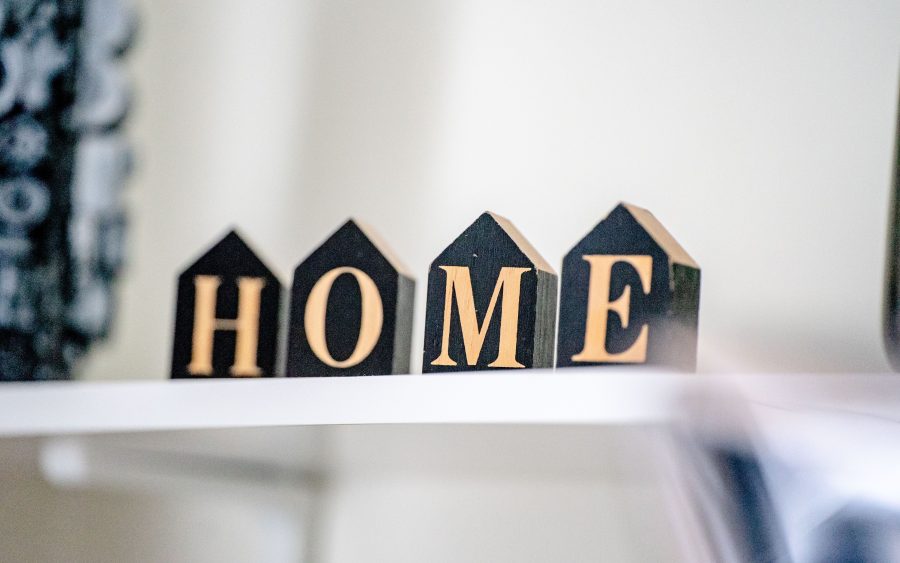Name frame for a nursery