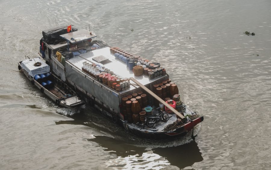 What actually fits on a cargo boat