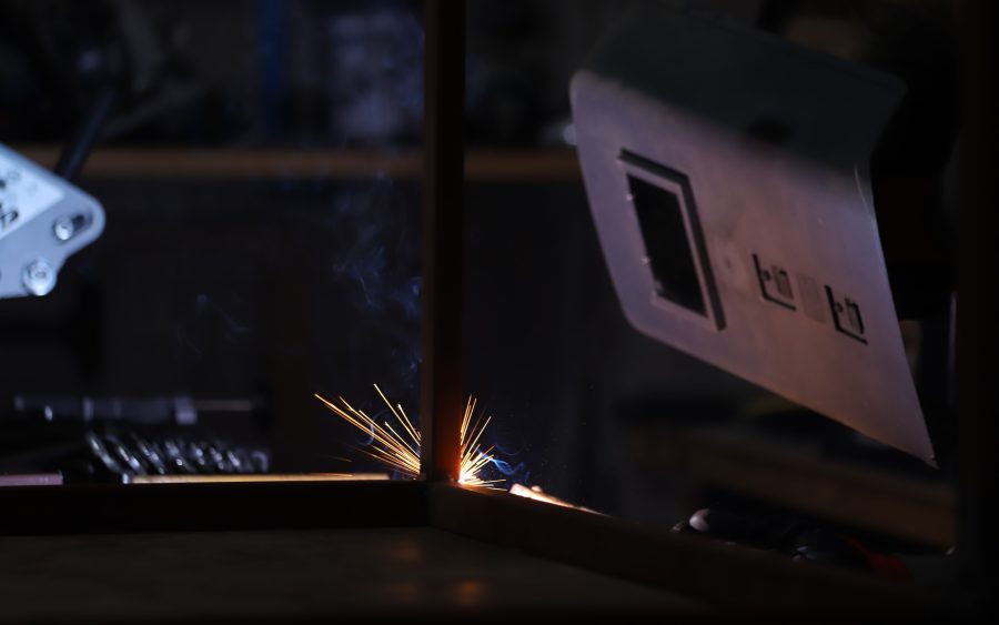 Welding and gate visit