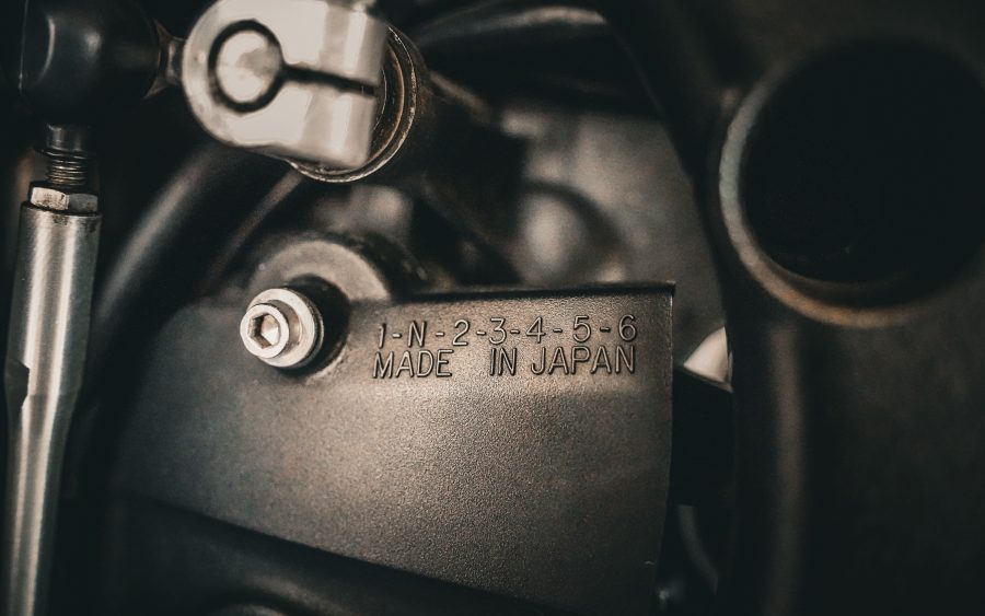 How to read the number on the part you just took off