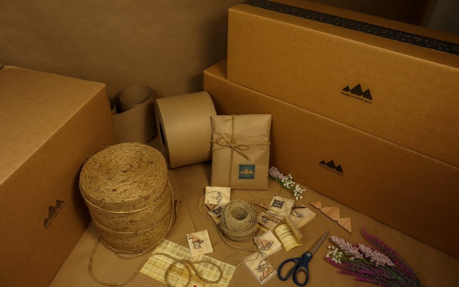 Gift box for one bottle
