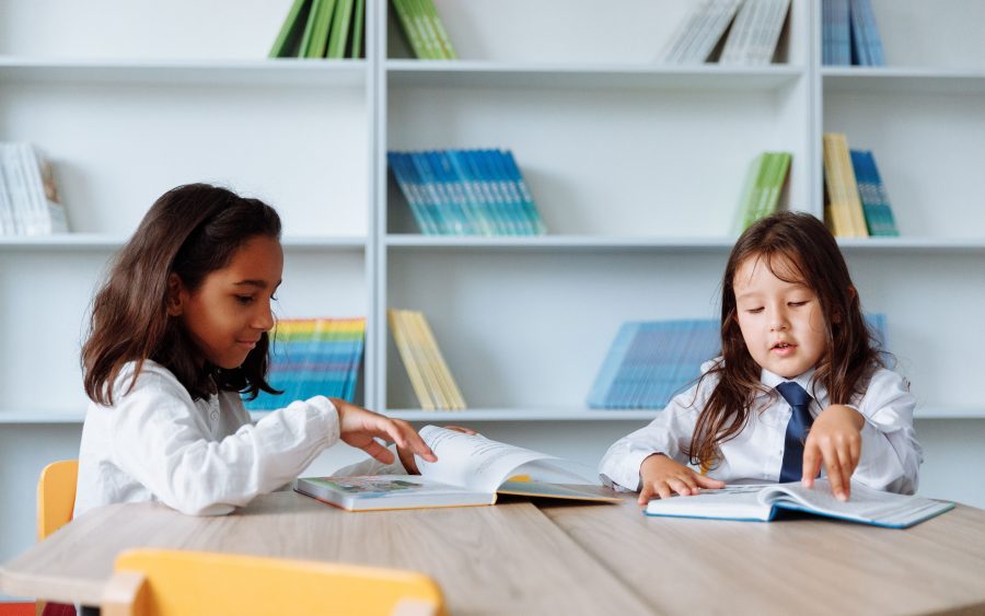 Children's reading class, afternoon