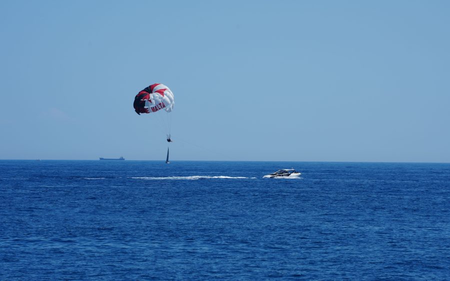 Parasail flight